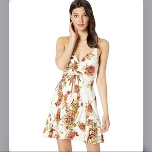 NWT FREE PEOPLE Happy Heart Mini Dress in Ivory